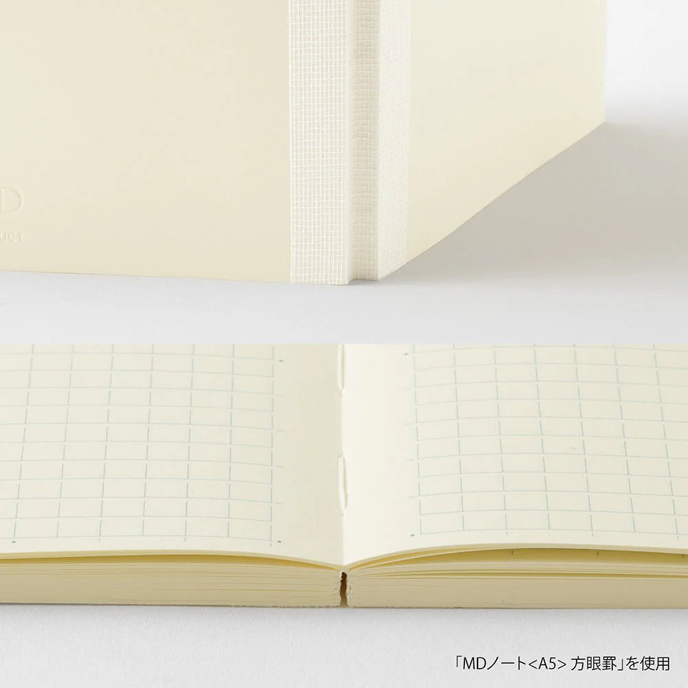 Midori MD Notebook Light A6 (Gridded) - 3 Notebook Set