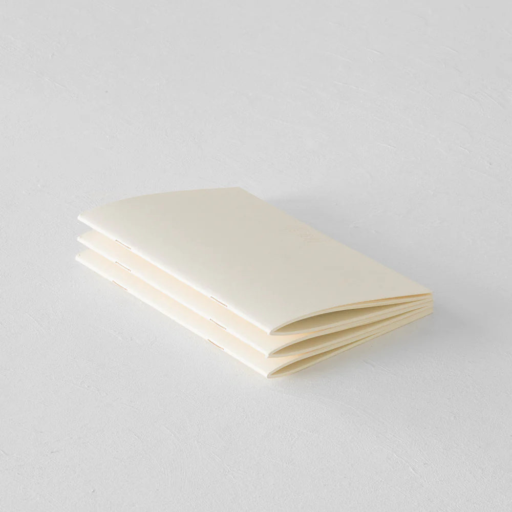 Midori MD Notebook Light A6 (Blank) - 3 Notebook Set