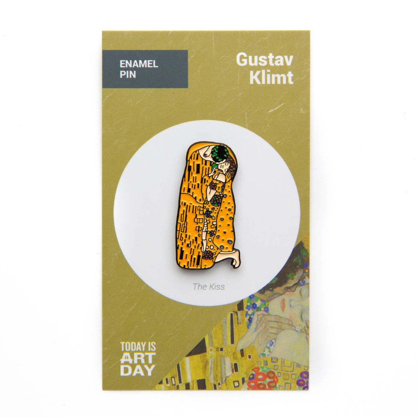 Klimt The Kiss Enamel Pin