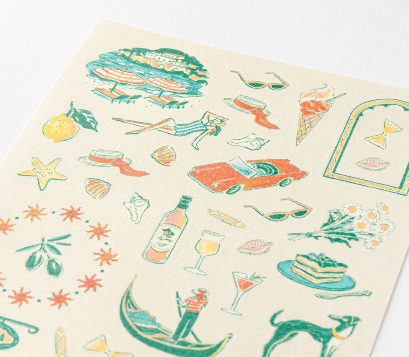 Midori Stickers - Italian Motifs