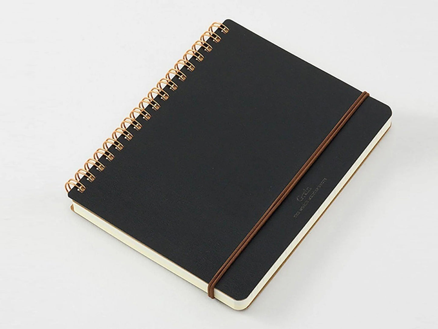 Black Midori Grain Notebook, B6