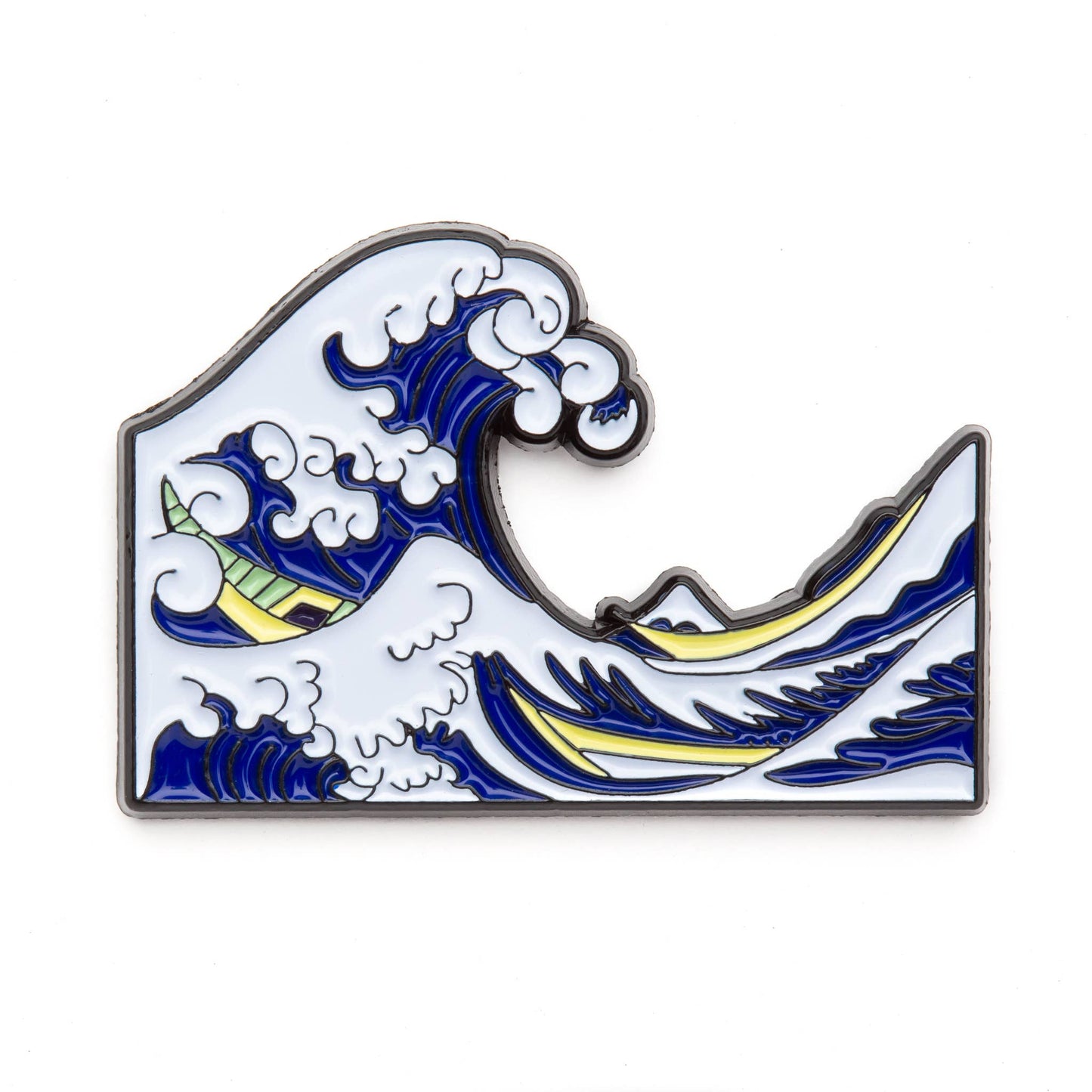 Great Wave by Hokusai Enamel Pin
