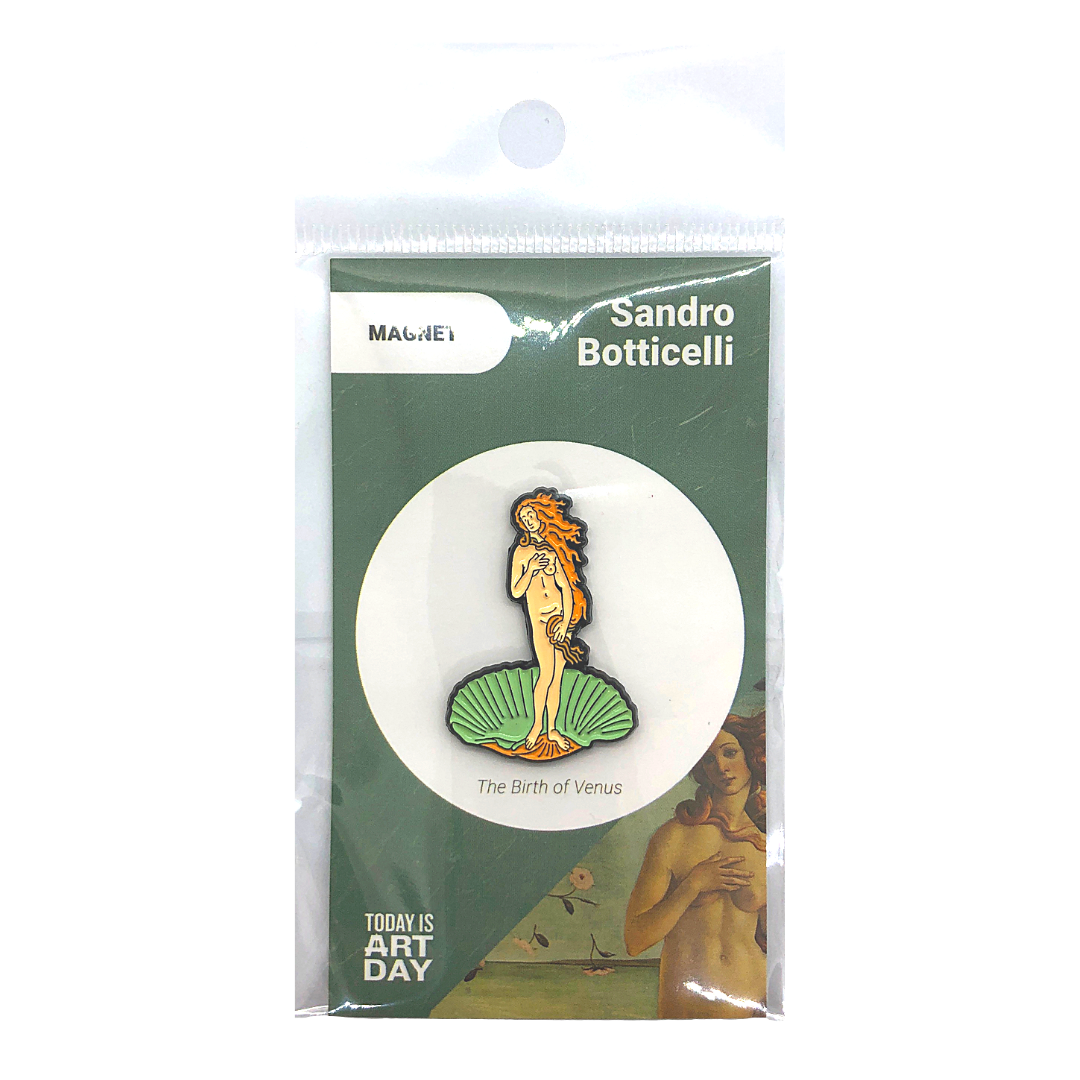 Birth of Venus Enamel Magnet