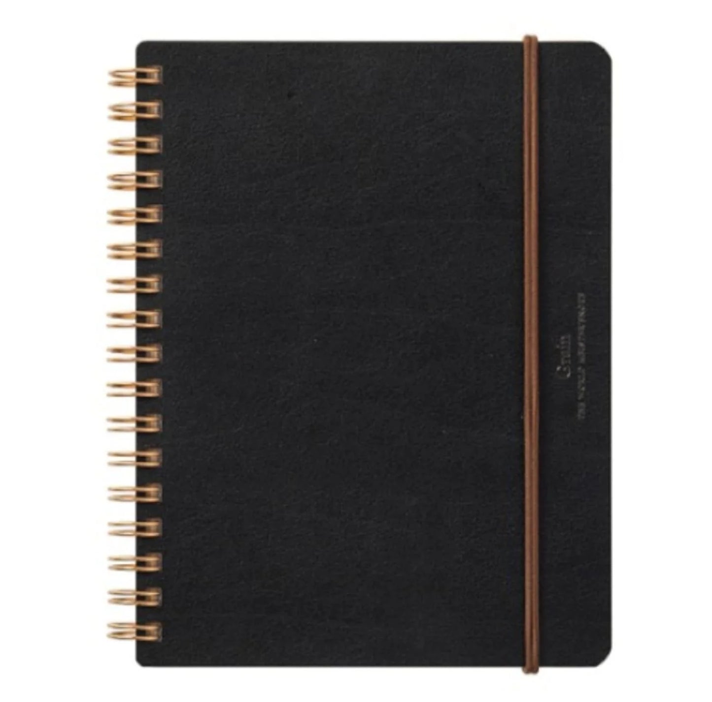 Black Midori Grain Notebook, B6