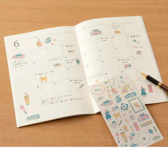 Midori Stickers - Japanese Motifs